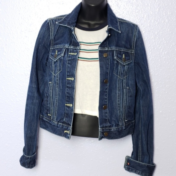 victoria secret jean jacket